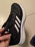 阿迪达斯（adidas）男鞋跑步鞋 25秋新款运动鞋缓震防滑慢跑鞋网面透气低帮休闲鞋子 DURAMO 10【黑白】【主推款】 39 (内长240mm) 实拍图