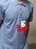罗蒙凉感冰丝短袖t恤衫男士中青年夏季休闲工作翻领POLO速干定制上衣 米杏 【单件装】 M (170) （适合115-130斤） 实拍图