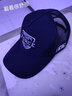 BuyYii大头围帽子男夏季潮大号加大棒球帽大脸大头鸭舌帽秋冬大码遮阳帽 YSM-78 高顶黑色白标 XL 加大头围(60-65cm)可调节 实拍图
