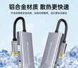毕亚兹 DP转HDMI/VGA/2DP四合一转换器 4k60hz高清转接头线 标准DisplayPort电脑连接电视投影仪 实拍图
