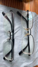 精工（SEIKO）[免费配镜]眼镜框男款半框钛材眼镜架HT01080 113+万新1.59防蓝光 实拍图