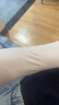 李宁（LI-NING）骑行冰袖男防晒袖套女冰丝夏季护臂护袖篮球开车遮阳 白色-冰感防晒+男女通用/一对 均码【两只装】 实拍图