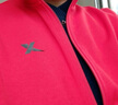 特步（XTEP）运动服男款秋冬针织上衣立领开衫卫衣休闲夹克外套 红-常规-0047 L 实拍图
