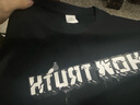 昌祥回力100%纯棉港风夏季原创短袖t恤男学生宽松潮流百搭ins情侣休闲半袖 黑色油画墙 100%纯棉 L 实拍图