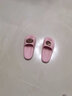 利达妮（TZLDN）踩屎感拖鞋女士夏季外穿户外防滑室内家居家用情侣洗澡厚底凉拖女 芭蕾粉 36-37 (适合35-36码) 实拍图