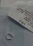 XD吊坠扣头玉坠扣S925银扣子翡翠吊坠扣银扣头项链扣配件 白金色一个 加厚光面小号P2565 实拍图