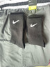 耐克（NIKE）  袜子男袜女袜 25新款NIKE透气舒适透气篮球袜休闲袜子 SX7677-100/三双装 M/24-26厘米/38-42码 实拍图
