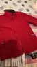 森州狼爪抓绒衣外套男摇粒绒保暖宽松加绒加厚出口转内销休闲夹克 红色 M【140-165斤】 实拍图