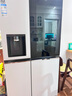 LG冰箱【线下同款】635L双对开门大容量家用 智能变频自动制冰机冰吧 风冷无霜银 莹润白S653MWW87D 实拍图