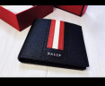 巴利（BALLY）礼物送男友钱包男士经典压纹小牛皮双折短款钱包简约经典 6224893 黑色 实拍图