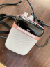 索爱（soaiy)S-518小蜜蜂扩音器无线教师专用麦克风喇叭导游收音机蓝牙音箱便携式教学讲课玫瑰金 实拍图