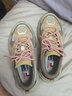 斐乐（FILA）蕨草鞋FERN女鞋运动鞋新款户外老爹鞋休闲鞋厚底 黄水泥/枫糖-CM 38 实拍图