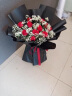 七巧力鲜花速递红玫瑰花束表白求婚送女友老婆生日礼物全国同城配送 19朵红玫瑰满天星花束精品包装花束 晒单实拍图