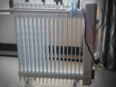 美的（Midea）【强劲热力】电热油汀/取暖器家用/加热电暖器/17片电暖气片/立式加热器大面积加湿恒温 HYW30GW 实拍图
