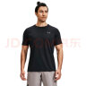 安德玛（UNDERARMOUR）Tech 2.0男子干爽训练运动短袖T恤1326413 黑色001 XXL 实拍图
