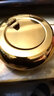B&y不锈钢烟灰缸桌面家用时尚创意潮流个性办公室客厅茶几装饰品摆件 金色 大号 实拍图
