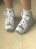 斯凯奇斯凯奇怪兽甜心熊猫鞋休闲运动鞋时尚老爹鞋女 99999693/WGY 白色/灰色 36 实拍图
