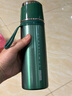 BEMEGA英国保温杯女款316不锈钢便携式水杯子女生超大容量学生上学专用 苹果绿 500ml 实拍图