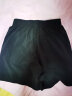 特步（XTEP）儿童童装中性夏季短裤轻薄梭织运动五分裤 正黑色(9262) 110cm 实拍图