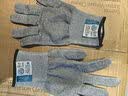 嘉得利 防割手套金属切割防护  木工防割伤玻璃钢丝防护 S5146 灰 L 实拍图