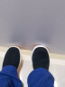 红青百年老北京布鞋男透气传统布鞋黑色软底防滑工作鞋一脚蹬劳保鞋爸爸鞋 上线加厚黄底 43 实拍图