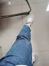 惠奴比春夏季新款哈伦牛仔裤女高腰老爹小脚裤宽松显瘦九分长裤 红标浅蓝九分【收藏先发货】 28 建议100-110斤 实拍图