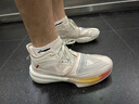 匹克（PEAK）态极大三角2.0篮球鞋男女情侣鞋太极新款樱花球鞋缓震运动鞋子 象牙黄沙丘（闪电发） 42 实拍图
