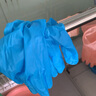 乌斯京 一次性手套食品级橡胶手套加厚美容烘焙餐饮厨房透明小龙虾手套 食品级蓝色丁腈（耐用型）100只 中码 实拍图
