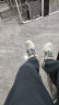 安踏男鞋运动鞋男士2024夏季网面透气跑步鞋休闲板鞋慢跑鞋子 -4象牙白/海藻绿/碳绿 42.5 实拍图
