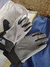 炫世柠檬 手套男户外登山攀岩防滑耐磨全指手套徒步爬山夏防晒运动骑行女 灰色  斜条纹    L 实拍图