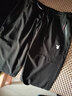 花花公子【两条装】休闲裤男士冰丝夏季薄款休闲运动裤男弹力直筒长裤子 黑色+黑色【两条装】夏季薄款 4XL 建议160-175斤 实拍图