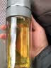 富光茶水分离玻璃杯大容量男士双层泡茶杯耐高温办公便携水杯高硼硅女 灰色290ml【双层高硼硅】礼盒装 实拍图