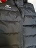 卡尔美（KELME）秋冬运动棉衣男足球训练棉马甲休闲保暖防寒背心棉服棉袄 黑色(爪子logo) M 实拍图