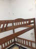 京喜福上下床实木双层床经济型高低床男女孩熊猫两层子母床上下铺儿童床 梯柜款【颜色备注】高箱+书架 上铺宽130cm下铺宽150cm【加厚5cm床垫】 实拍图
