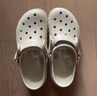 crocs卡骆驰蜗轮洞洞鞋|208776 水泥灰-160 43(270mm)  实拍图