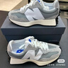 NEW BALANCE NB327 官方休闲鞋男鞋女鞋情侣复古舒适增高元祖灰情侣运动鞋 灰色/白色 MS327LAB 39.5 (脚长24.5cm) 实拍图