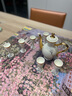 玛戈隆特进博盛宴8头酒具套装珐琅彩高级瓷家用白酒具酒杯 实拍图