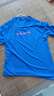 特步（XTEP）童装儿童夏季短袖针织衫短T中大童男童透气速干运动休闲T恤 皇家蓝【9013】 170 cm 实拍图