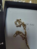 龙姑娘新款项链女锁骨链韩版简约网红轻奢小众情人节生日礼物 A1532-2钛钢保色金   A23-205 实拍图