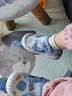 绫庭鹰夏季0-1-3岁宝宝网鞋2男童软底透气学步鞋女宝宝防滑单鞋婴儿凉鞋 2238蓝色 脚长加1cm选择尺码 17 120mm 实拍图