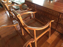 唐司 红木家具非洲花梨（学名：刺猬紫檀）茶桌 实木茶桌椅组合 中式客厅泡茶台茶几 1.75米茶桌+5圈椅 实拍图