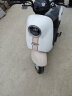 绿源60V20A长续航电动摩托车 液冷电机 陶瓷刹车 代步电瓶车 MODA C1 砂砾棕（尾箱版） 实拍图