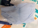 铜牛 女士内裤 汗布 大码加肥型三角裤 吸湿透气内裤 VC005 浅蓝色 170/95 实拍图