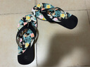 迪卡侬拖鞋女夏款人字拖外穿防滑懒人鞋迷踪花园 37.5-4907523 实拍图
