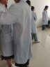 乾朗长袖白大褂诊所医学生化学实验工作服女美容院食品车间白大衣 实拍图