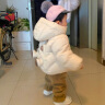 巴拉巴拉男童羽绒服加厚2023冬新款儿童外套女童宝宝萌趣造型童装 白色调-小熊猫立体造型-00411 90cm(充绒量55g) 晒单实拍图