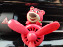 麦斯卡（Mesuca）迪士尼草莓熊飞行员香薰车载装饰摆件香膏出风口香氛送男女友礼物 实拍图
