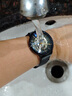 梭伦（SOLLEN）手表男士全自动机械表防水精钢镂空瑞士风学生腕表送男友生日礼物 【国潮系列】蓝钉灰面316【加强升级版】 实拍图