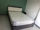 柯钥 床榻榻米1.8米双人床1.5米成人主卧出租房经济型高箱储物床 高箱储物床-单床【布纹灰】 现货速发 1200mm*2000mm箱框结构 实拍图