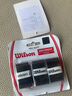 威尔胜（Wilson）威尔逊网球拍羽毛球拍吸汗带PU聚氨酯手胶 干性粘性磨砂防滑柄皮 黑色3条干性磨砂-WRZ4040BK 实拍图